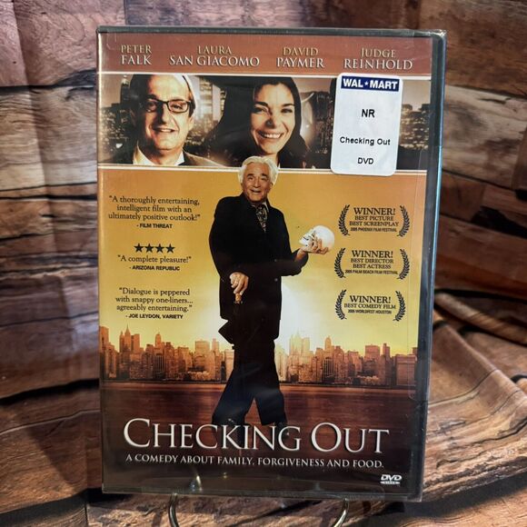 Checking Out DVD Movie Peter Falk Laura San Giacomo Judge Reinhold Comedy Sealed - Picture 1 of 6
